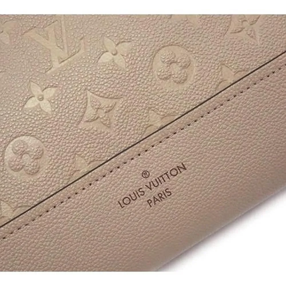 Louis Vuitton Monogram Implant Neo Alma PM Shoulder Bag Beige